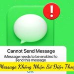 IMessage Không Nhận Số Điện Thoại