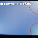 màn hình laptop hở sáng